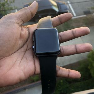 42 mm . Third generation Apple Watch